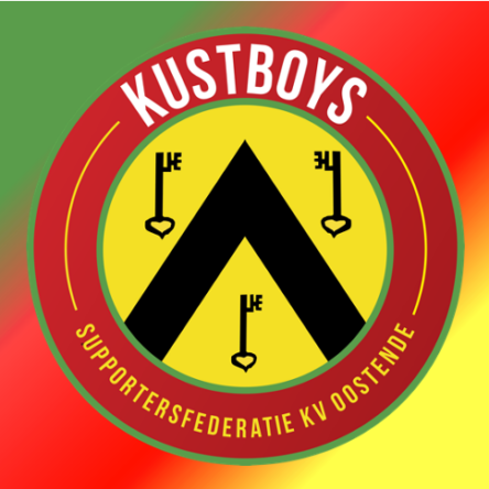 vlag groen-rood-geel logo Kustboys